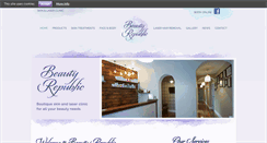 Desktop Screenshot of beautyrepublic.ie